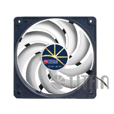 Вентилятор для корпусу Titan 120x120x25мм, Extrem Fan, PWM TFD-12025 H 12 ZP/KE (RB)