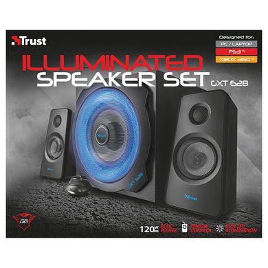 Акустична система (Колонки) Trust 2.1 GXT 628 Tytan Illuminated Speaker Set Black 20562_TRUST