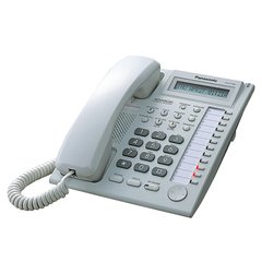 Системный телефон Panasonic KX-T7730UA White (аналоговый) для всех типов АТС Panasonic KX-T7730UA