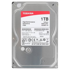 1Tb НЖМД Toshiba P300 3.5 SATA III 7200rpm 64MB HDWD110UZSVA