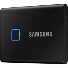 1TB Samsung Портативный SSD USB 3.1 Gen 2 T7 Touch Black MU-PC1T0K/WW
