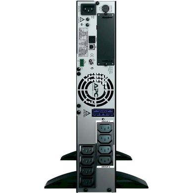 750VA APC Smart-UPS X 750VA Rack/Tower LCD (SMX750I)(тип Line-Interactive;750ВА /600 Вт;8 розетки IEC 320;Возможность подключения доп. батареи;LCD;2U;вес 22кг) SMX750I