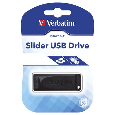 32GB Накопитель USB Verbatim Slider 98697