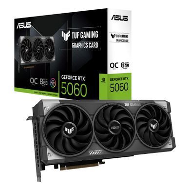 Відеокарта ASUS GeForce RTX 5060 8 GB GDDR7 OC TUF-RTX5060-O8G-GAMING 90YV0N00-M0NA00