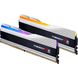 DDR5 5600 32GB KIT (16GBx2) Пам'ять до ПК G.Skill Trident Z5 RGB Silver F5-5600J3636C16GX2-TZ5RS