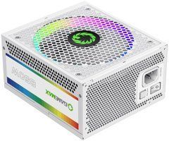 850W Блок живлення для ПК GameMax RGB-850 PRO White 80 Gold,ARGB,140mm,fully modular.OPP/OVP/UVP/OCP/OTP/SCP