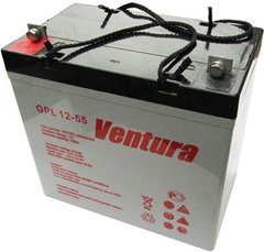 12V 55Ah Акумуляторна батарея Ventura GPL (230x138x228) 17кг GPL 12-55