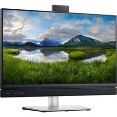 Монітор LCD 23.8" DELL Video Conferencing C2422HE D-Sub, DP, HDMI, USB-C, RJ-45, MM, IPS, Pivot, Cam 210-AYLU