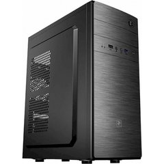 ATX 400W Корпус 2E ALFA (E183-400),БП 2E ATX400W, MidT, 2*USB3.0,сталь перф.(бок.панель),черный. 2E-E183-400