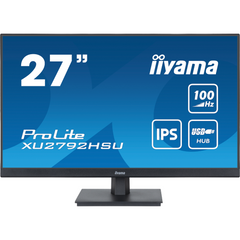 Монiтор IIYAMA 27" ProLite XU2792HSU-B6 16:9,IPS,1920х1080,0.4мс (MPRT),100Гц,FreeSync,1xHDMI/1xDP/4xUSB3.2, SP2x2 В XU2792HSU-B6