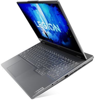 Ноутбук Lenovo Legion5 15IAH7 15.6WQHDM/i7-12700H/16/512/RTX 3050Ti 4GB/ DOS/BL/Storm Grey 82RC00D2RA