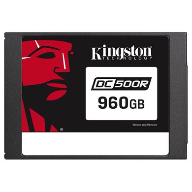 960GB Kingston Твердотельный накопитель SSD 2.5" DC500R SATA 3D TLC SEDC500R/960G