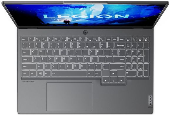 Ноутбук Lenovo Legion5 15IAH7 15.6WQHDM/i7-12700H/16/512/RTX 3050Ti 4GB/ DOS/BL/Storm Grey 82RC00D2RA