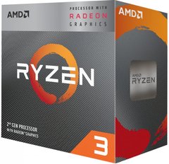 Процесор AMD Ryzen 3 3200G 4/4 3.6GHz 4Mb Radeon Vega 8 GPU Picasso AM4 65W Box YD3200C5FHBOX