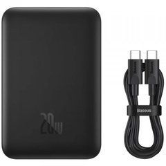 Зовнішній акумулятор (Power Bank) Baseus Magnetic Mini Wireles 10000mAh 20W Type-C, PD,QC Black PPCX070001