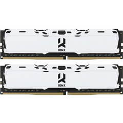 DDR4 3200 16GB (2x8Gb) Пам'ять до ПК Goodram Iridium White IR-XW3200D464L16SA/16GDC