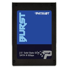960GB Patriot Твердотельный накопитель SSD 2.5" SATA3 Burst PBU960GS25SSDR