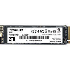 2TB Накопичувач SSD Patriot P320 M.2 2280 PCIe 3.0 x4 NVMe TLC P320P2TBM28