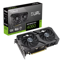 Вiдеокарта ASUS GeForce RTX 4060 DUAL-RTX4060-O8G-EVO 8GB 90YV0JC7-M0NA00