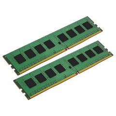 DDR4 2400 16Gb (2x8GB) Память Kingston KIT, Retail KVR24N17S8K2/16
