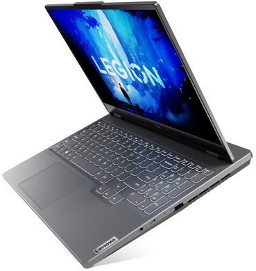 Ноутбук Lenovo Legion5 15IAH7H 15.6WQHDM/i5-12500H/16/512/RTX 3060 6GB/DOS/BL/Storm Grey 82RB00Q9RA