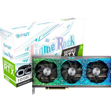 Відеокарта LHR! Palit GeForce RTX 3080 GameRock OC NED3080H19IA-1020G