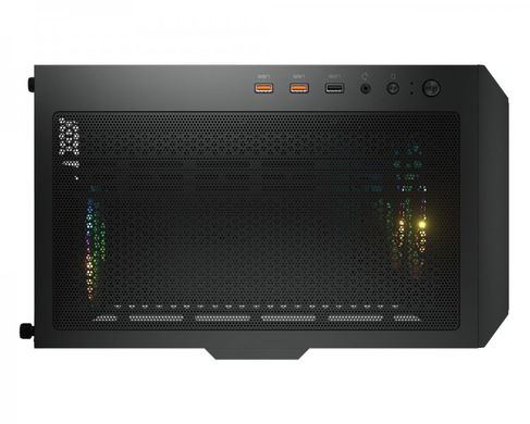 ATX без БЖ Корпус геймерський Cougar Duoface RGB 2*140mm ARGB, 1*120mm ARGB скляне вікно ATX/mATX/mini-ITX Duoface RGB (Black)