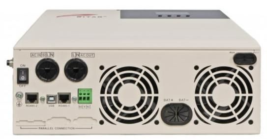 Комплект Ritar SM-5K-48V-X/BAT-10KWH-51.2V гібридний сонячний інвертор 5кВт + батарея 10КВт*г