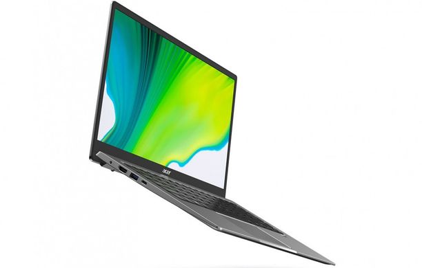 Ноутбук Acer Swift 1 SF114-34 14" FHD IPS, Intel P N6000, 8GB, F256GB, UMA, Lin, сріблястий NX.A77EU.00J