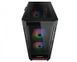 ATX без БЖ Корпус геймерський Cougar Duoface RGB 2*140mm ARGB, 1*120mm ARGB скляне вікно ATX/mATX/mini-ITX Duoface RGB (Black)