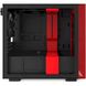mATX без БЖ Корпус NZXT H210 Mini ITX Black/Red Chassis with 2x120mm CA-H210B-BR