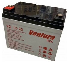 12V 35Ah Акумуляторна батарея Ventura гелева VG12-35 габариты (195x130x167) 10кг VG 12-35 Gel