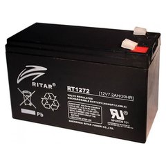 12V 7.2Ah Акумуляторна батарея для ДБЖ Ritar RT1272B/08220