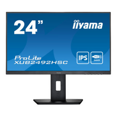 Монiтор IIYAMA 23.8" XUB2492HSC-B5 16:9 IPS,1920х1080,4 мс,75 Гц,1xHDMI/1xDP/1xUSB Type C (до 65 Вт)/2xUSB 3.0, SP XUB2492HSC-B5