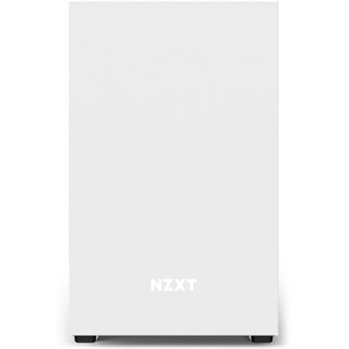 mATX без БЖ Корпус NZXT H210 Mini ITX White/Black Chassis with 2x120mm CA-H210B-W1
