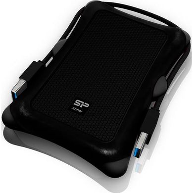 1TB Внешний жесткий диск SILICON POWER 2,5" USB 3.2 Armor A30 Black SP010TBPHDA30S3A