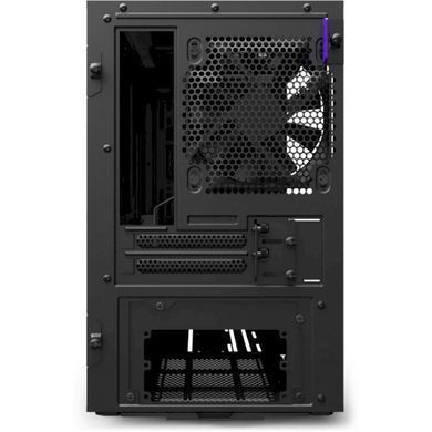 mATX без БЖ Корпус NZXT H210 Mini ITX White/Black Chassis with 2x120mm CA-H210B-W1