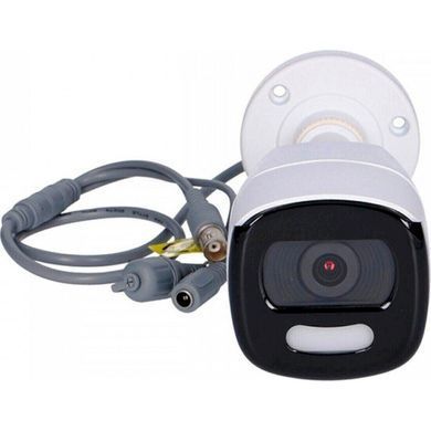 HD-TVI (Turbo HD) камера відеоспостереження Hikvision DS-2CE12HFT-F (3.6мм) 5Мп ColorVu