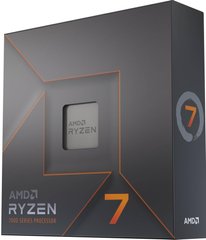 Процесор AMD Ryzen 7 7700X 8C/16T 4.5/5.4GHz Boost 32Mb Radeon Graphics AM5 105W w/o cooler Box 100-100000591WOF