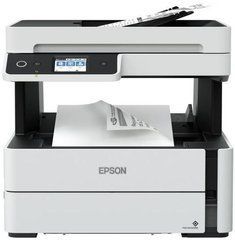 БФП ink mono A4 Epson EcoTank M3170 39 ppm Fax ADF Duplex USB Ethernet Wi-Fi Pigment C11CG92405