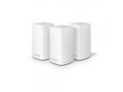 Linksys VLP0103 Беспроводной маршрутизатор Velop Whole Home Intelligent Mesh WiFi System, Dual-Band, 3-pack VLP0103-EU