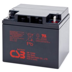 12V 40Ah Аккумулятор для ИБП CSB (197x165x170мм) 12,63кг GP12400I
