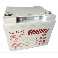 12V 40Ah Акумуляторна батарея Ventura гелева VG12-40 габариты (165x197x170) 13,5кг VG 12-40 Gel