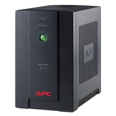 800VA APC Back-UPS 800VA (тип Line-Interactive;800ВА /480 Вт;4 розетки Schuko c батарейным питанием;USB:вес:9 кг) BX800CI-RS