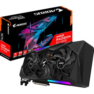 Відеокарта Gigabyte Radeon RX 6800 16GB GDDR6 256Bit Memory: 16000MHz GV-R68AORUS M-16GD