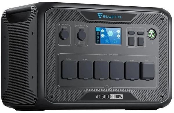 Зарядна станція Bluetti AC500 + B500K 5120Wh 1420000mAh 5000W + з'єднувальний кабель P090D-P150D PB931590