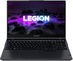 Ноутбук Lenovo Legion5 15ITH6 15.6FM/i5-11400H/16/512/RTX 3050Ti 4GB/DOS/BL/Phantom Blue 82JK00MARA