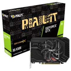 Відеокарта Palit GeForce GTX 1660 Ti STORMX 6GB GDDR6 192bit DVI HDMI DP NE6166T018J9-161F