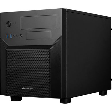 mATX без БЖ Корпус CHIEFTEC Gaming Cube CI-02B, 2xUSB3.0,чорний,mATX, "Cube" design CI-02B-OP