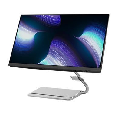 23,8" Монітор Lenovo Raven Black Q24i-20 16:9 IPS, 1920х1080, 4мс, 75 Гц, AMD FreeSync, 1xHDMI 1.4/1xDP 1.2, SP 2x3W, HAS 66EEGAC3UA